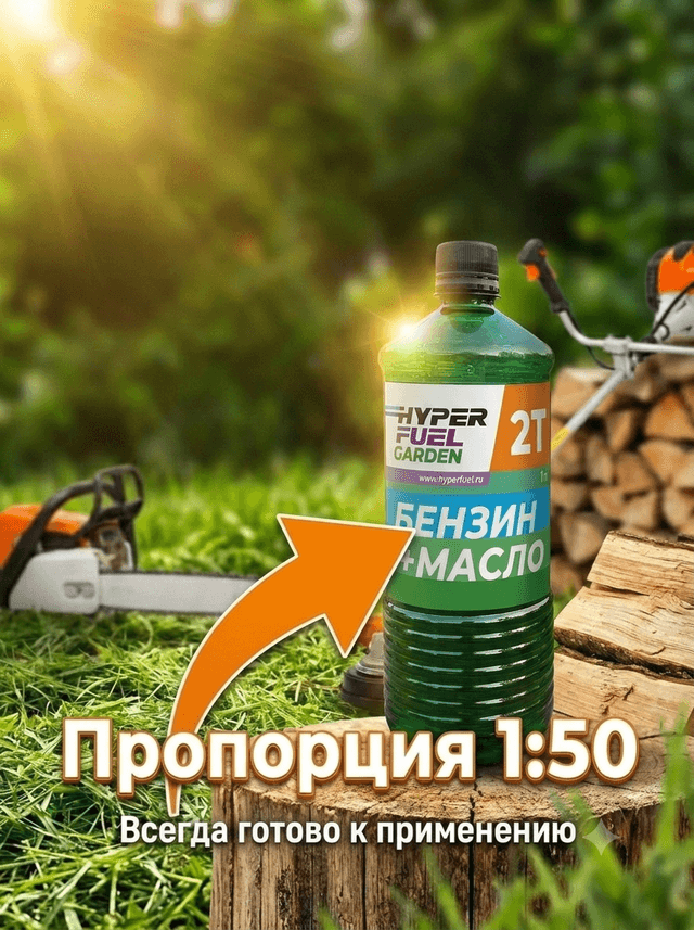 бензин 2Т дозировка