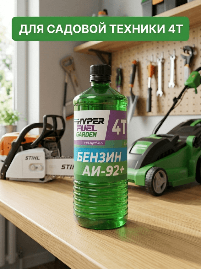 hf garden бензин 4Т для садовой техники 1 л