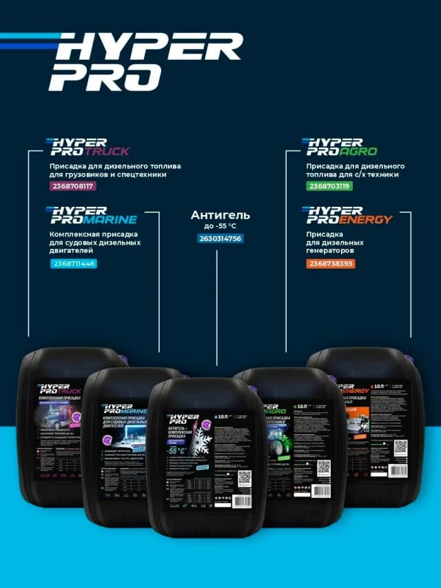 линейка hyper pro 10 литров
