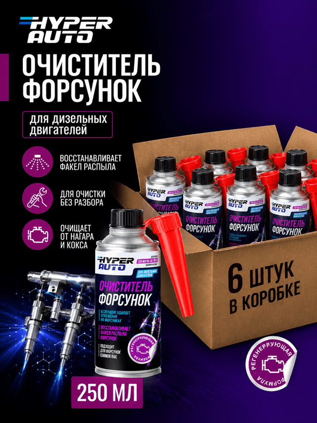 hyper auto очиститель форсунок