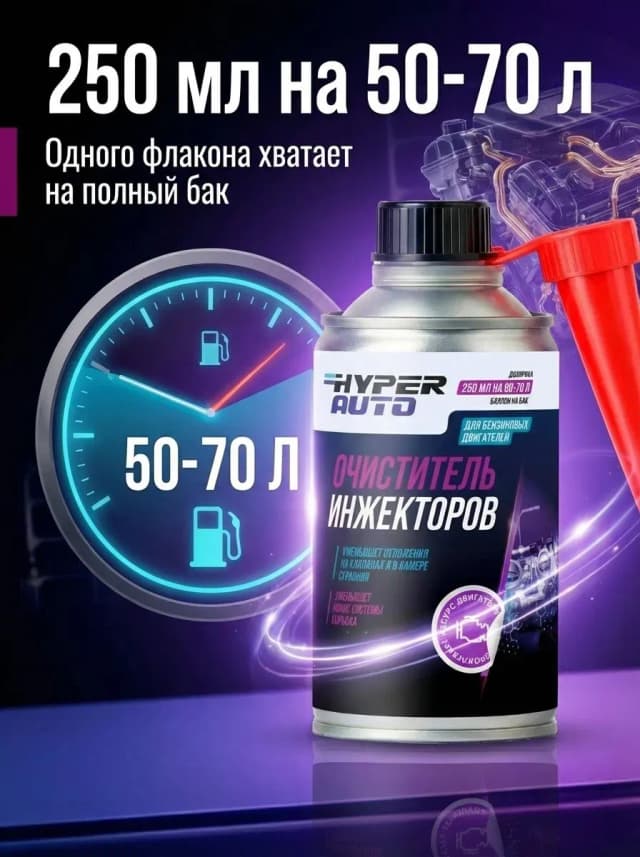 hyper-auto Очиститель инжектора дозировка